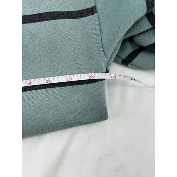 Vintage Women's poetic Adobe Flatts, large seafoam colored sweatshirt  - Picture 8 of 9